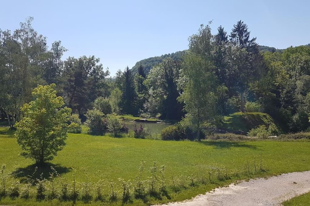 Gite Jura Mina Chalet Au Milieu De La Nature Ney Exterior foto